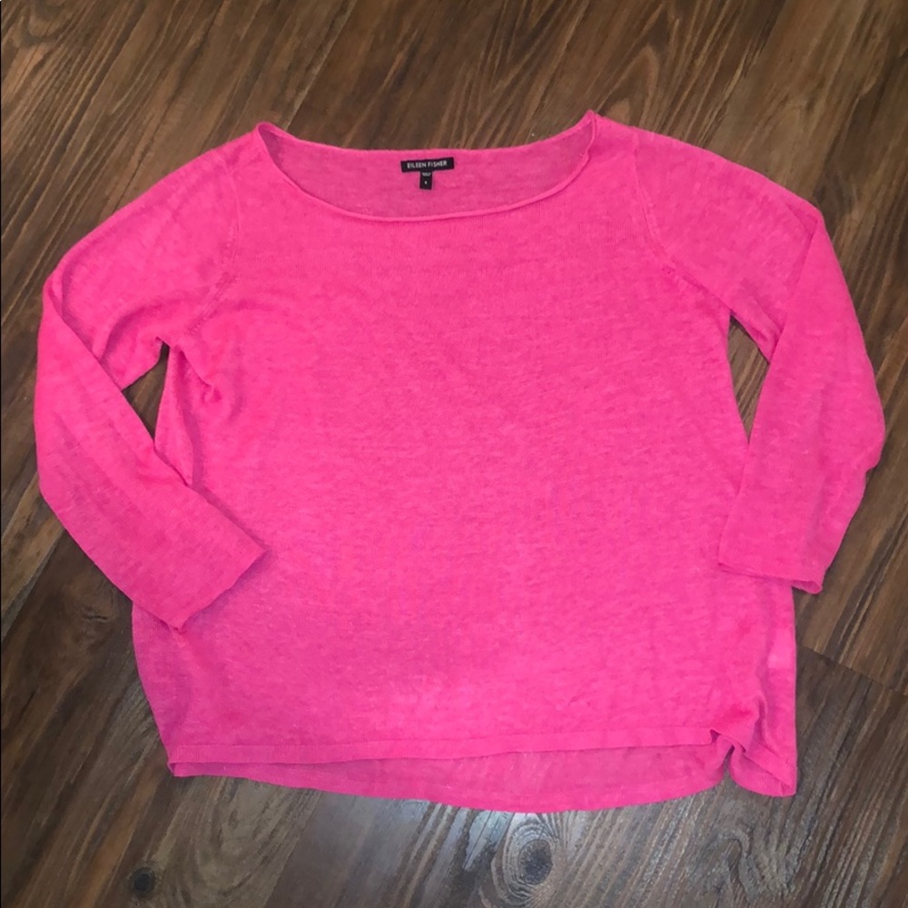 Eileen Fisher linen sweater